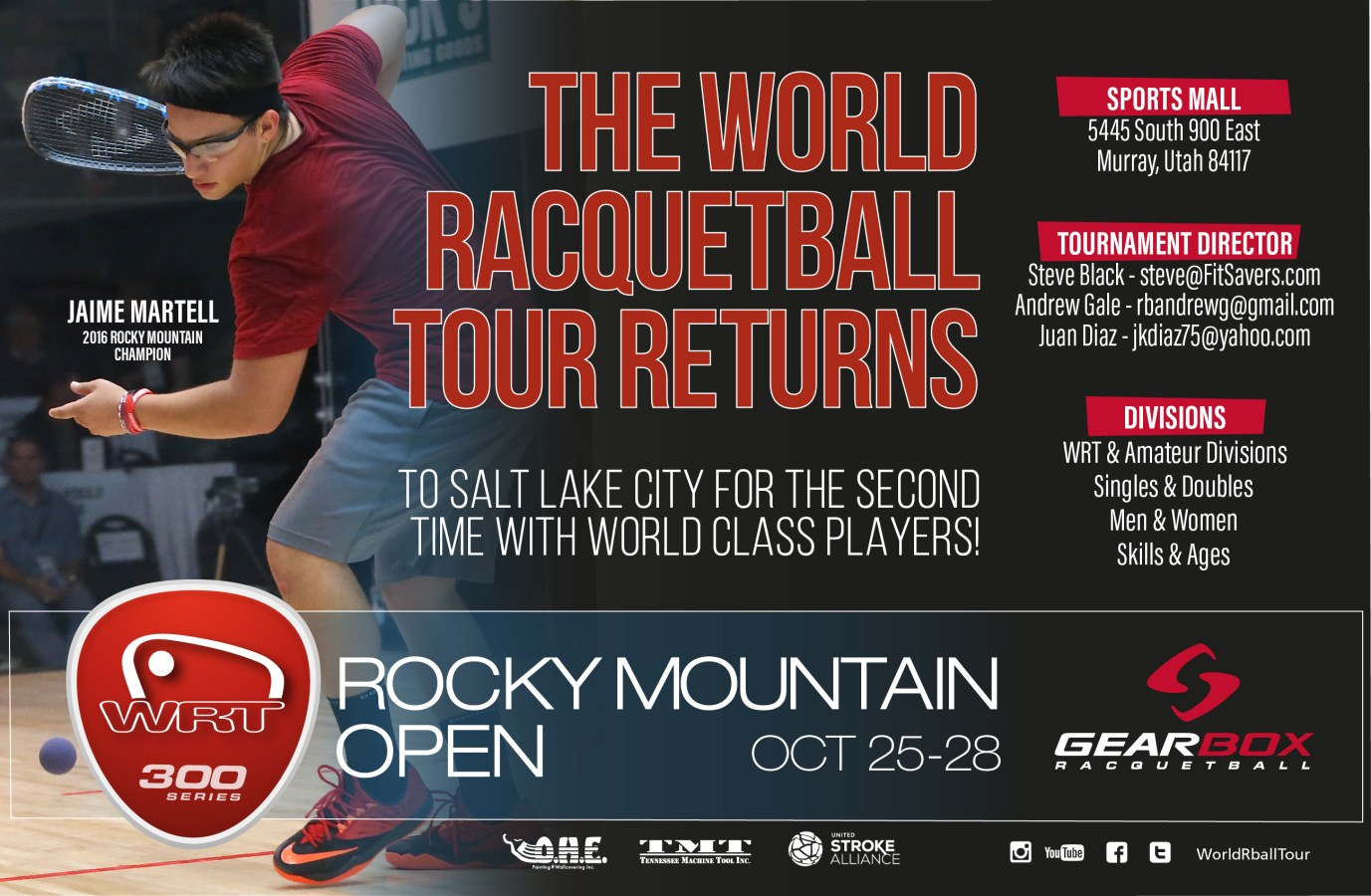 World Racquetball Tour Rocky Mountain Open 2017