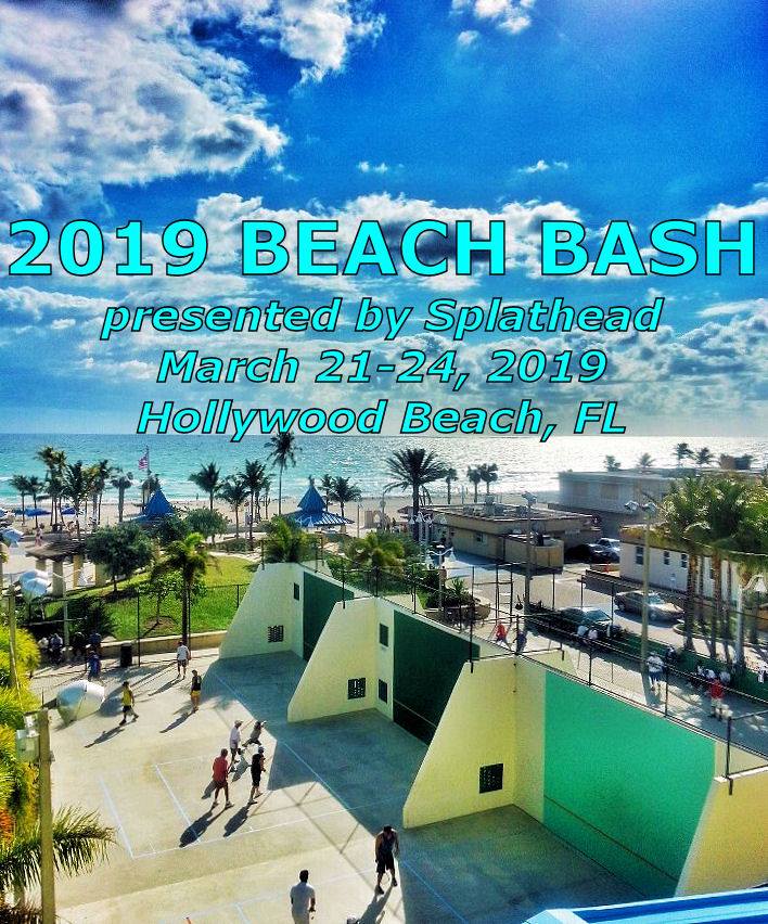 2019 Beach Bash Racquetball Tournament