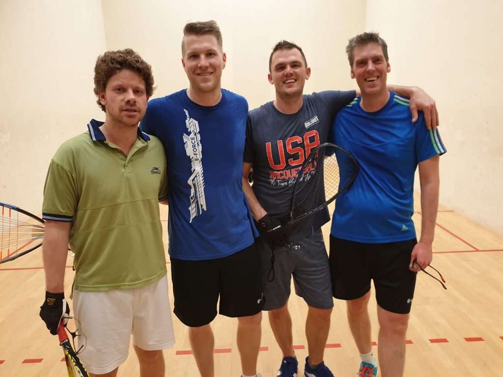 Marcel Czempsiz Arne Schmitz Racquetball Team
