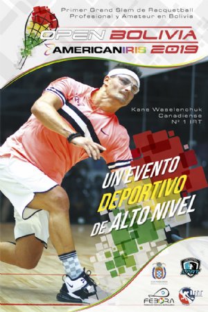 Open Bolivia American Iris International Racquetball Tour