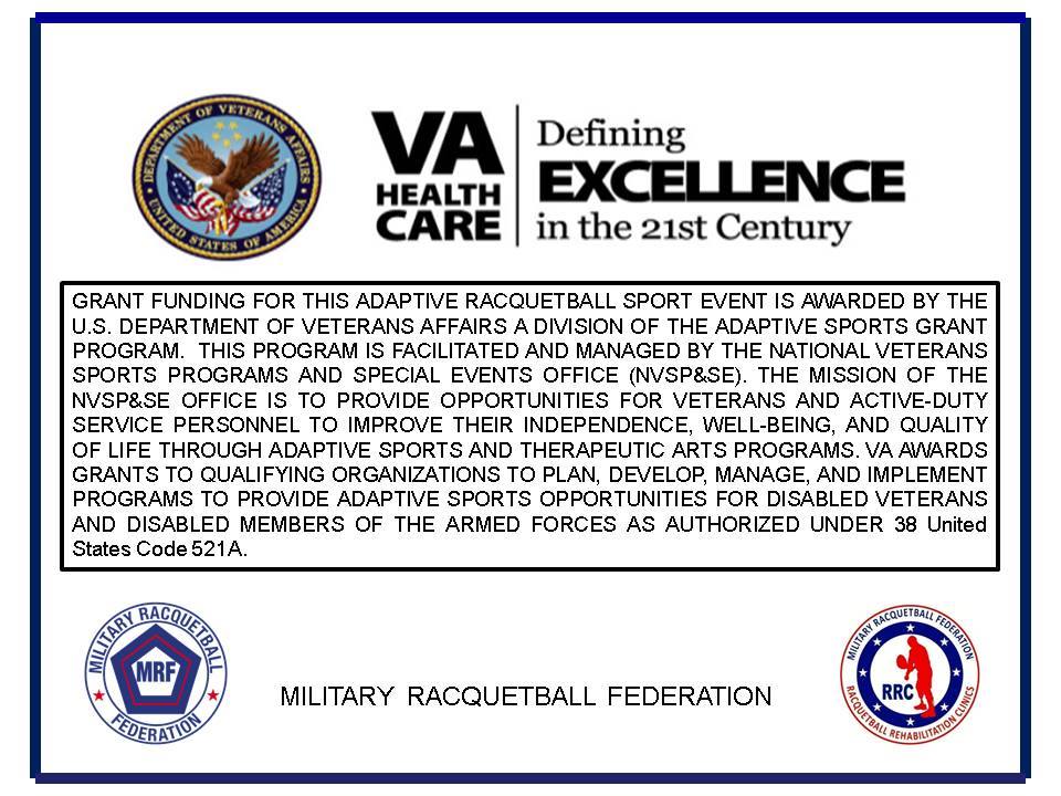 Veterans Administration Military Racquetball Federation