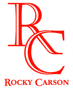 Rocky Carson Racquetball Logo