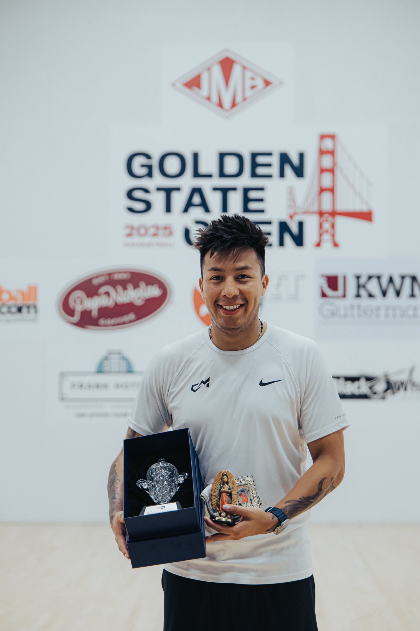 Golden State Open 2025 Winner - Conrrado Moscoso of Bolivia